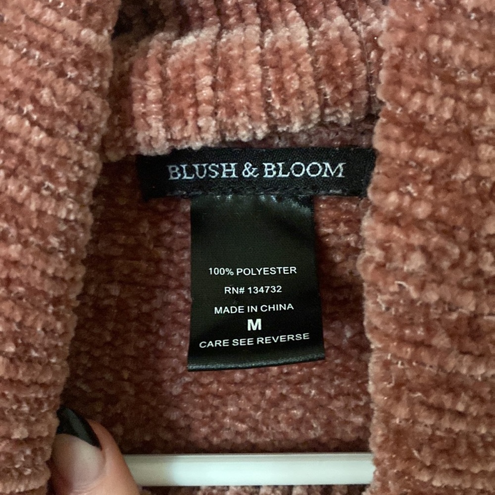 Blush & Bloom Turtleneck Sweater - Picture 3 of 3